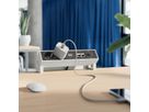 BACHMANN DESK2 2x earthing contact 2x ABD GST18, white