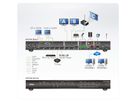 ATEN VP2730 7 x 3 naadloze presentatiematrixswitch met scaler, streaming, audiomixer en HDBaseT