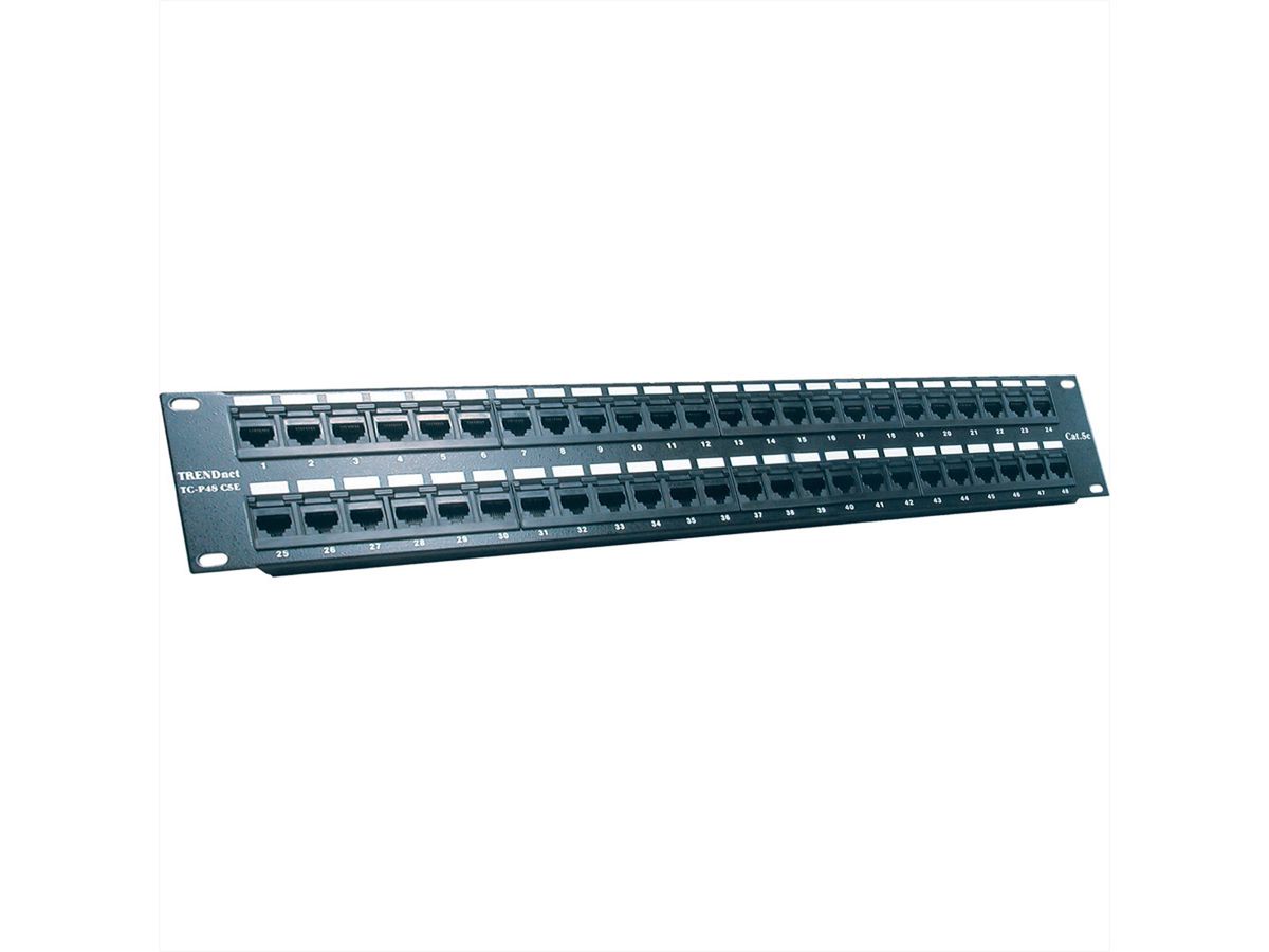Cat5 top patch panel