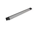 VALUE 19" Perforated Ventilation Mesh Panel, Snap-in, 1U, Metal, black