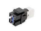 BACHMANN Keystone USB 3.0 Koppeling A/B Female-Female zwart