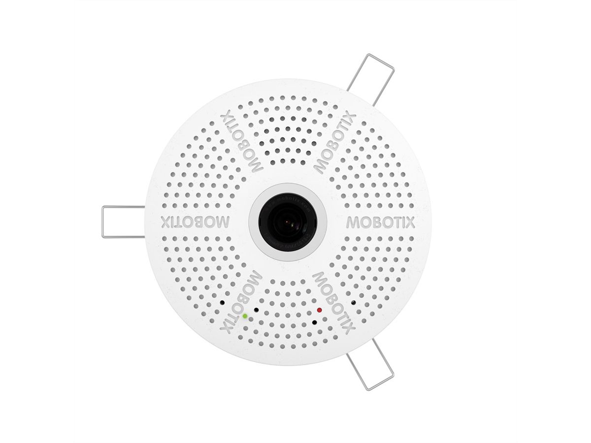 MOBOTIX c26B-Deckenkamera 6MP mit B016 Objektiv, für den Inneneinsatz bei Nacht (180°/360°), IP20 und IK06, AUDIO