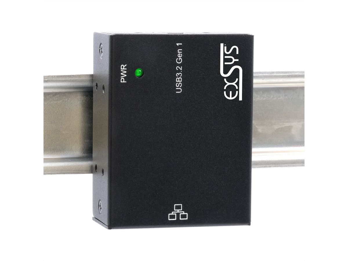 EXSYS  EX-13021HMV USB 3.2 zu Ethernet 1Gigabit B-Anschlüß