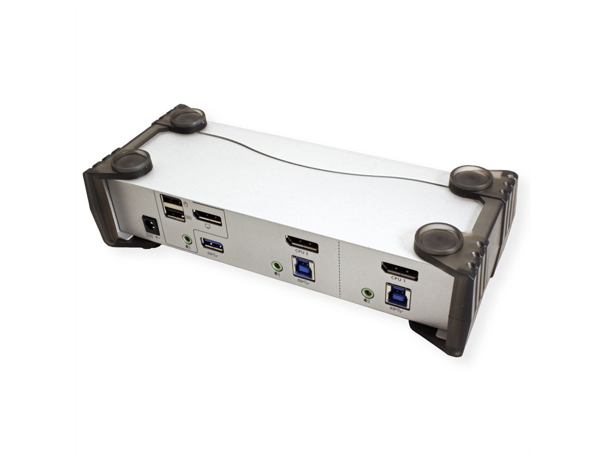 ATEN CS1912 DisplayPort KVM switch 2-poorts