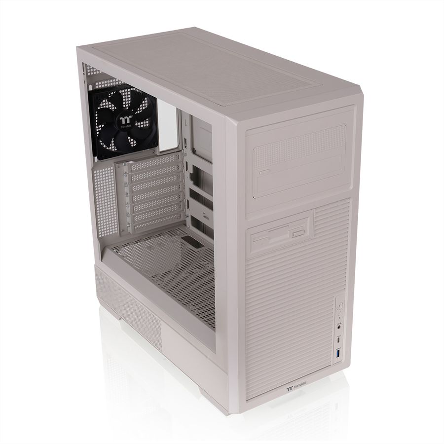 Thermaltake Retro 360 TG Mid Tower Case, Beige