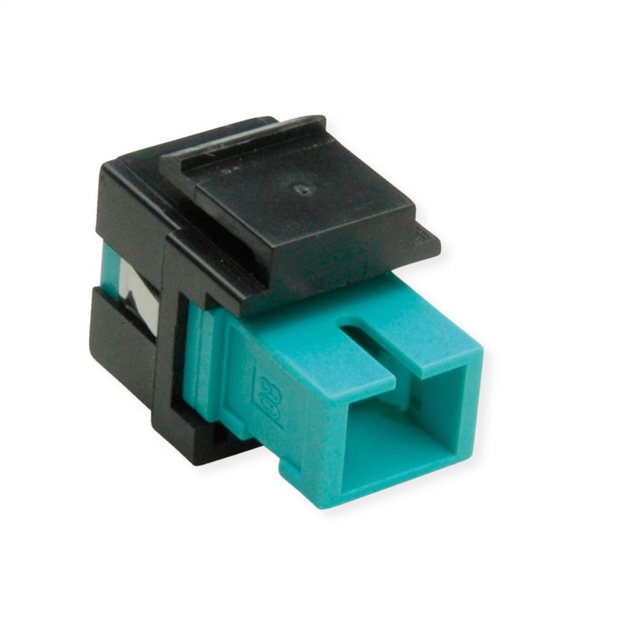 ROLINE Keystone glasvezeladapter SC/SC Simplex, Multimode, OM3