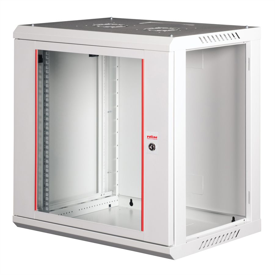 ROLINE 19" Wall Cabinet Basic Plus 12U, 600x450 BxT grey