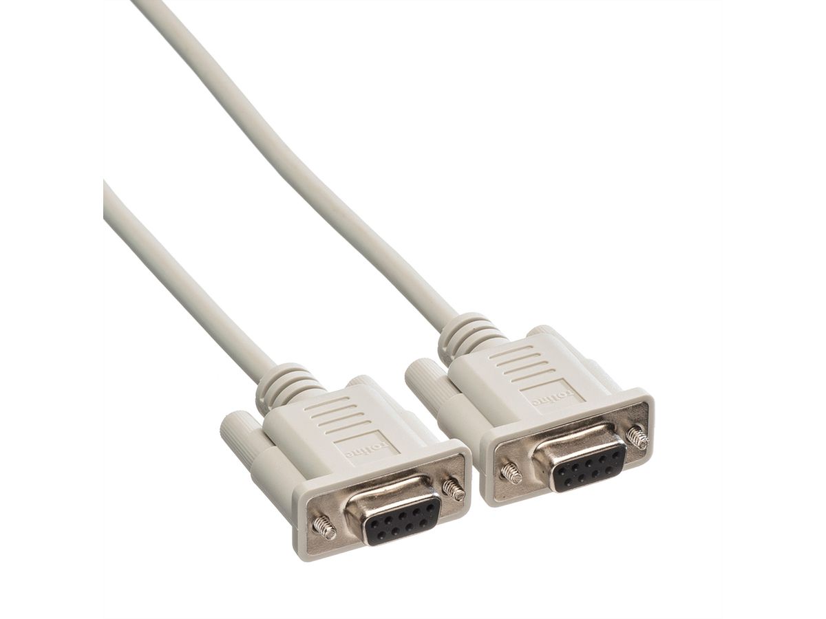 ROLINE Serial Link Cable, DB9 F/F, 3 m