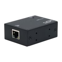 EXSYS EX-13021HMV USB 3.2 Gen 1 B-Port to Ethernet 1 Gigabit, incl. DIN-Rail Kit (Metal Case)