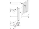 SCHROFF-insteekset met afzuiggreep type 2, niet-afgeschermd, grijs, 3 HE, 10 HE