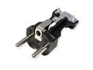 BACHMANN solid rubber plug, French system, IP44, black