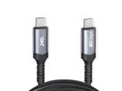 VALUE USB4 Gen3x2 Kabel, C-C, M/M, 40Gbit/s, 240W , zwart, 1 m