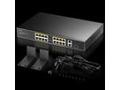 CUDY FS1018PS1 16-Port 10/100M PoE+ Switch 2 Gigabit Uplink 1 SFP Port 200W