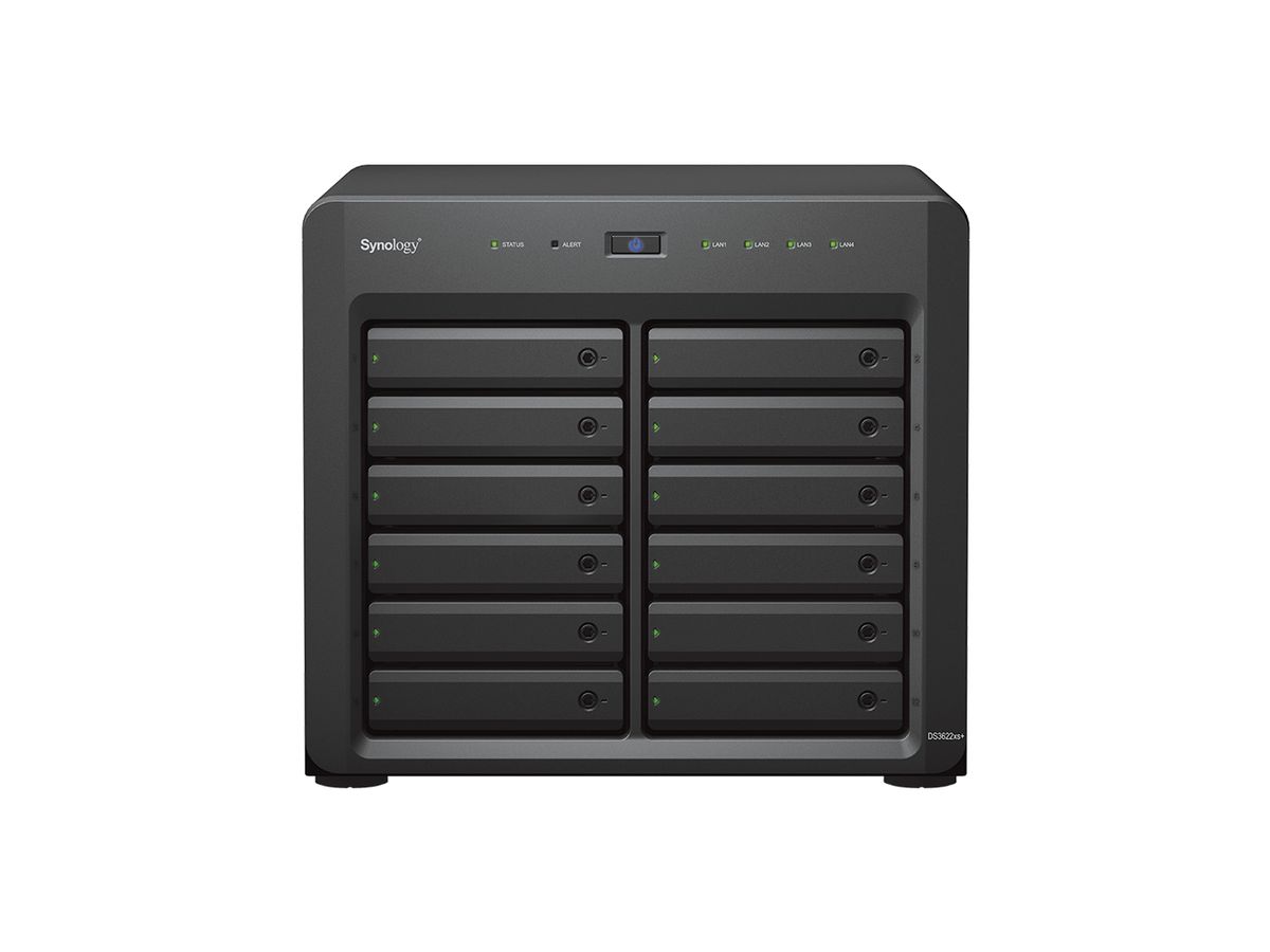 Synology DiskStation DS3622xs+ NAS Tower Ethernet LAN Zwart D-1531