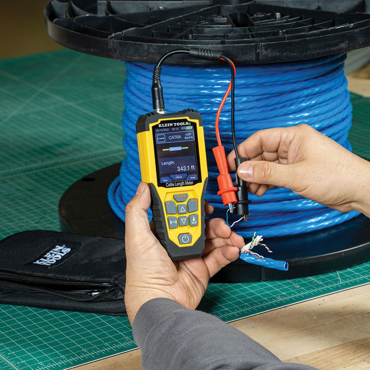 KLEIN TOOLS 501-915 TDR Cable Length Meter
