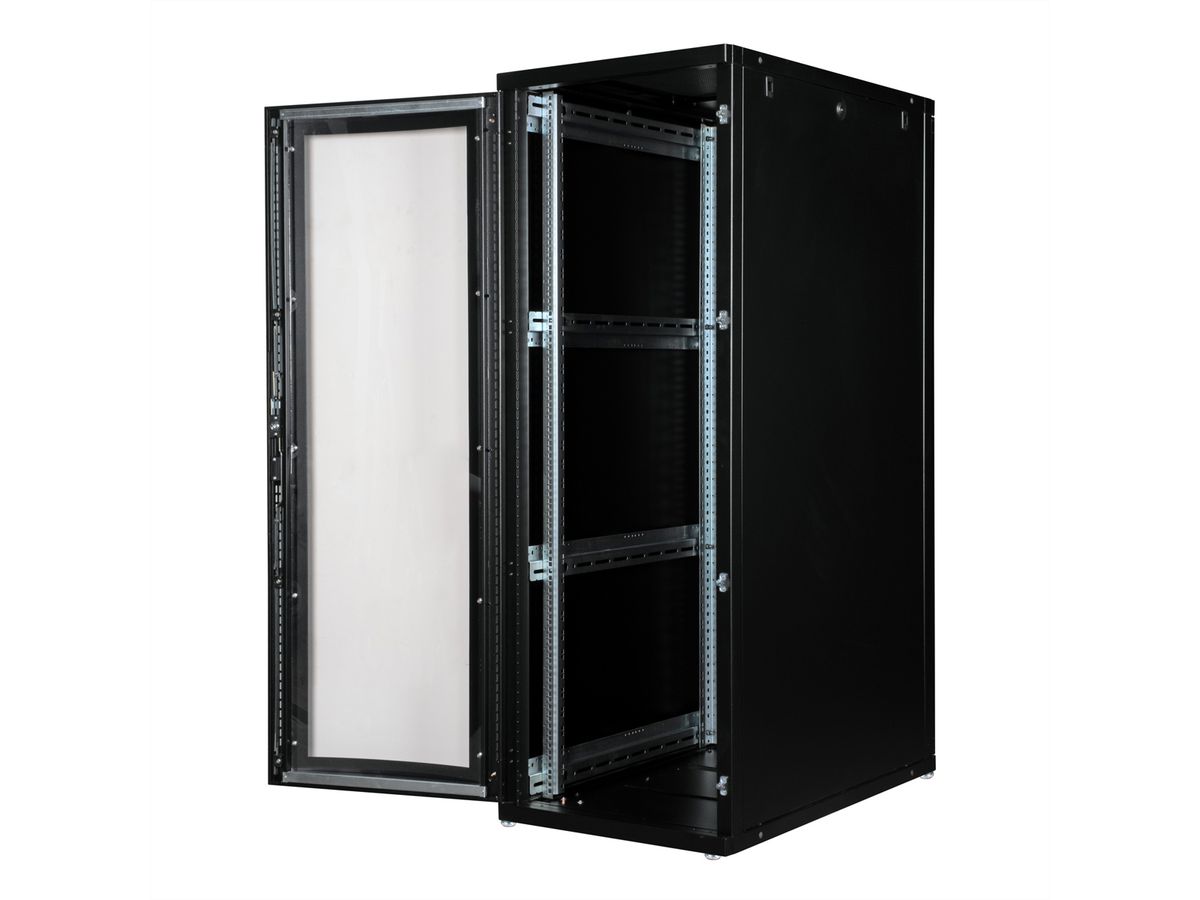 ROLINE 19-inch server rack Pro 36 U, 600x1000 BxD zwart plexiglas