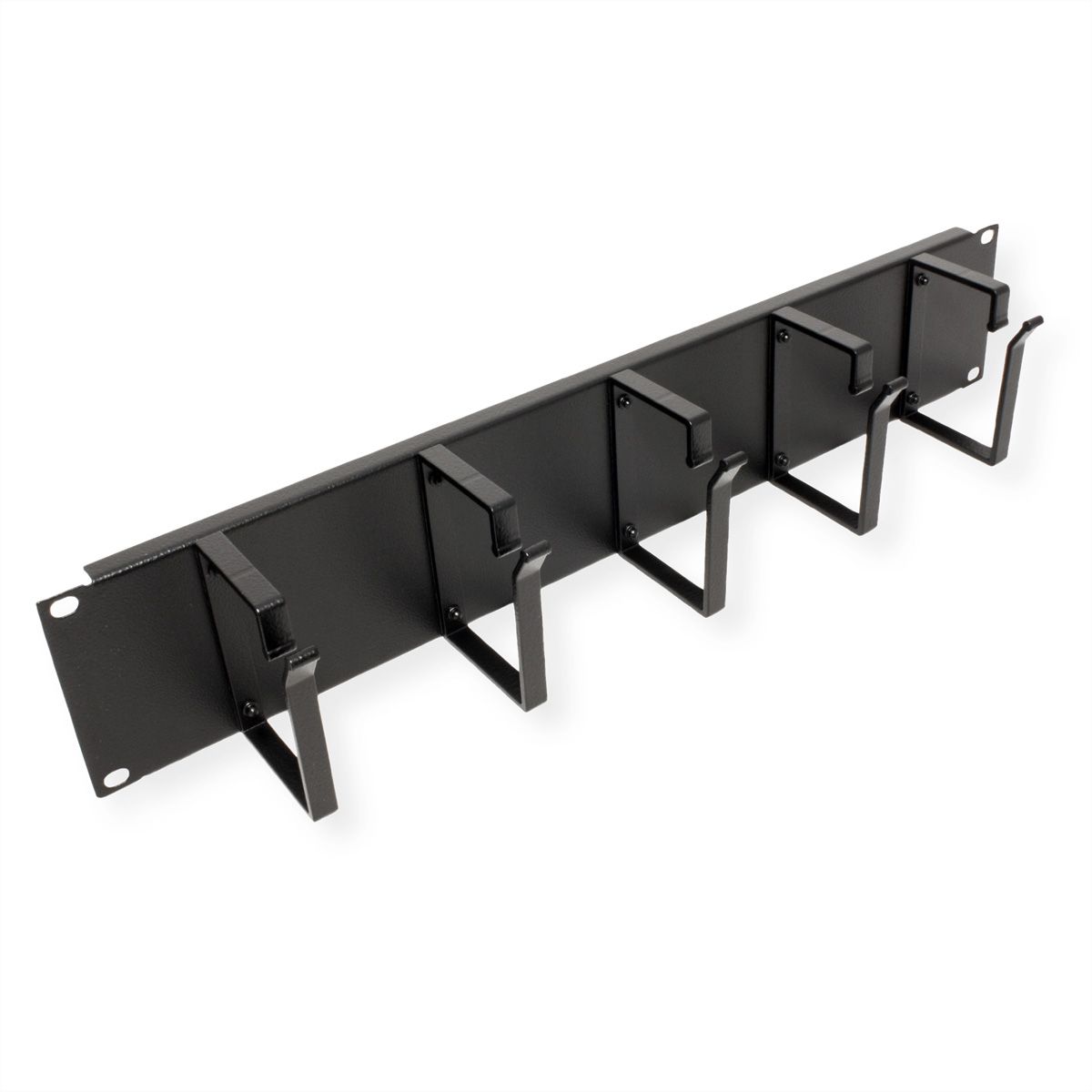 ROLINE 19-inch patch panel 2U grey, 85x60mm black
