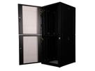 ROLINE colocation-kast 42HE 800x1000 mm, 2 compartimenten, zwart