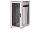 ROLINE 19-inch network cabinet Pro 22 U, 600x800 WxD glass door grey