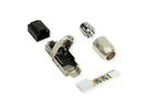 ROLINE veldmontage RJ-45 connector Cat.6A (Klasse EA), STP, zilver