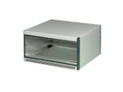 SCHROFF RatiopacPRO AIR bureaukast, achteraf te plaatsen afscherming, Front Trim, 3/4 HE, 63 HP, 315 mm