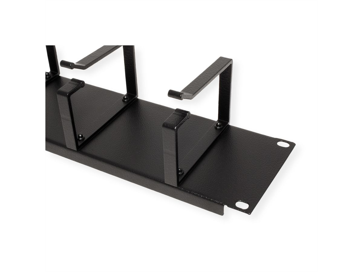 ROLINE 19-inch rangeerpaneel 2 U, 85x60mm zwart