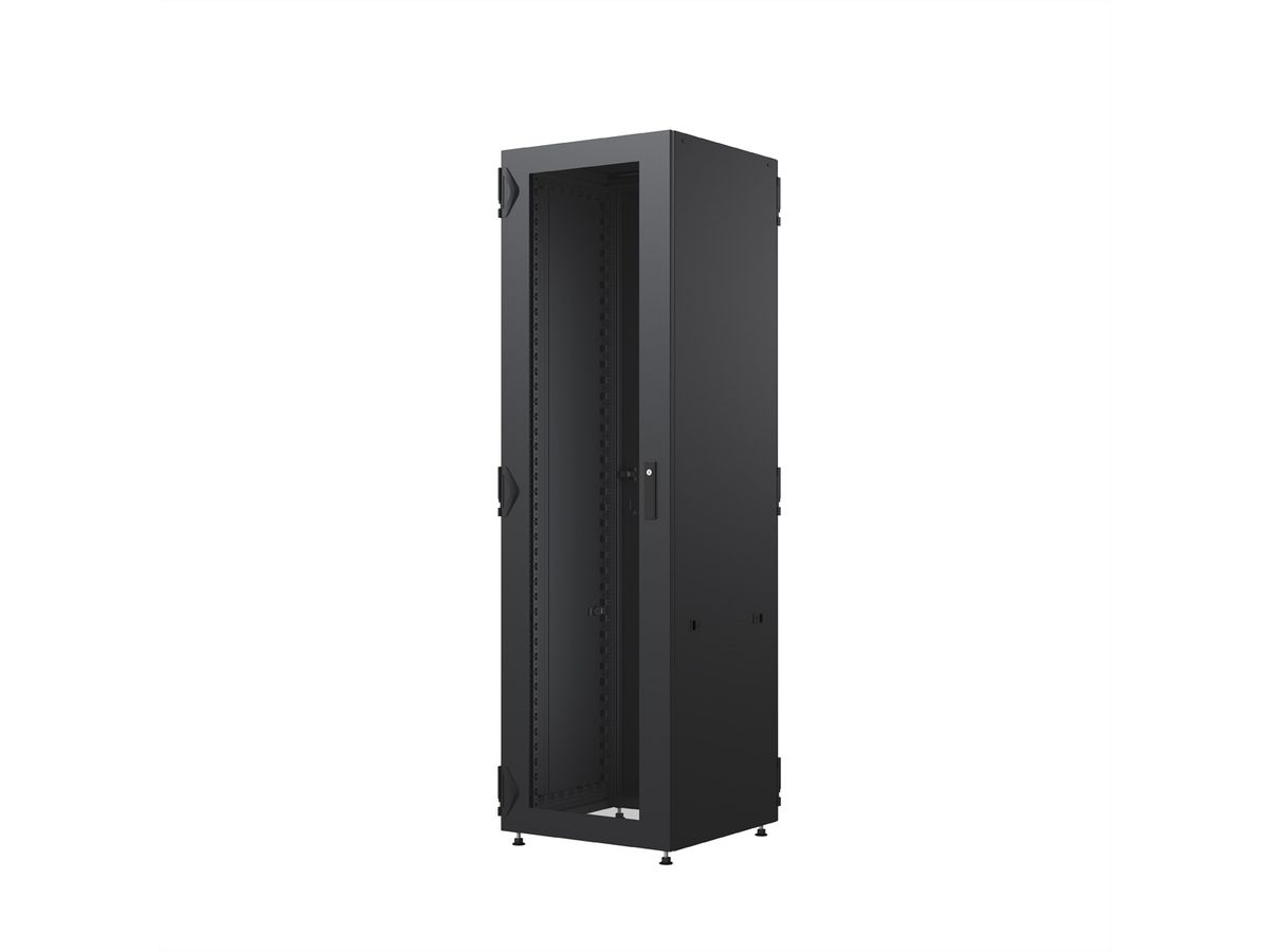SCHROFF Varistar CP IP 20 Kast, glazen voordeur, stalen achterdeur, 42 U 2000H 600W 800D