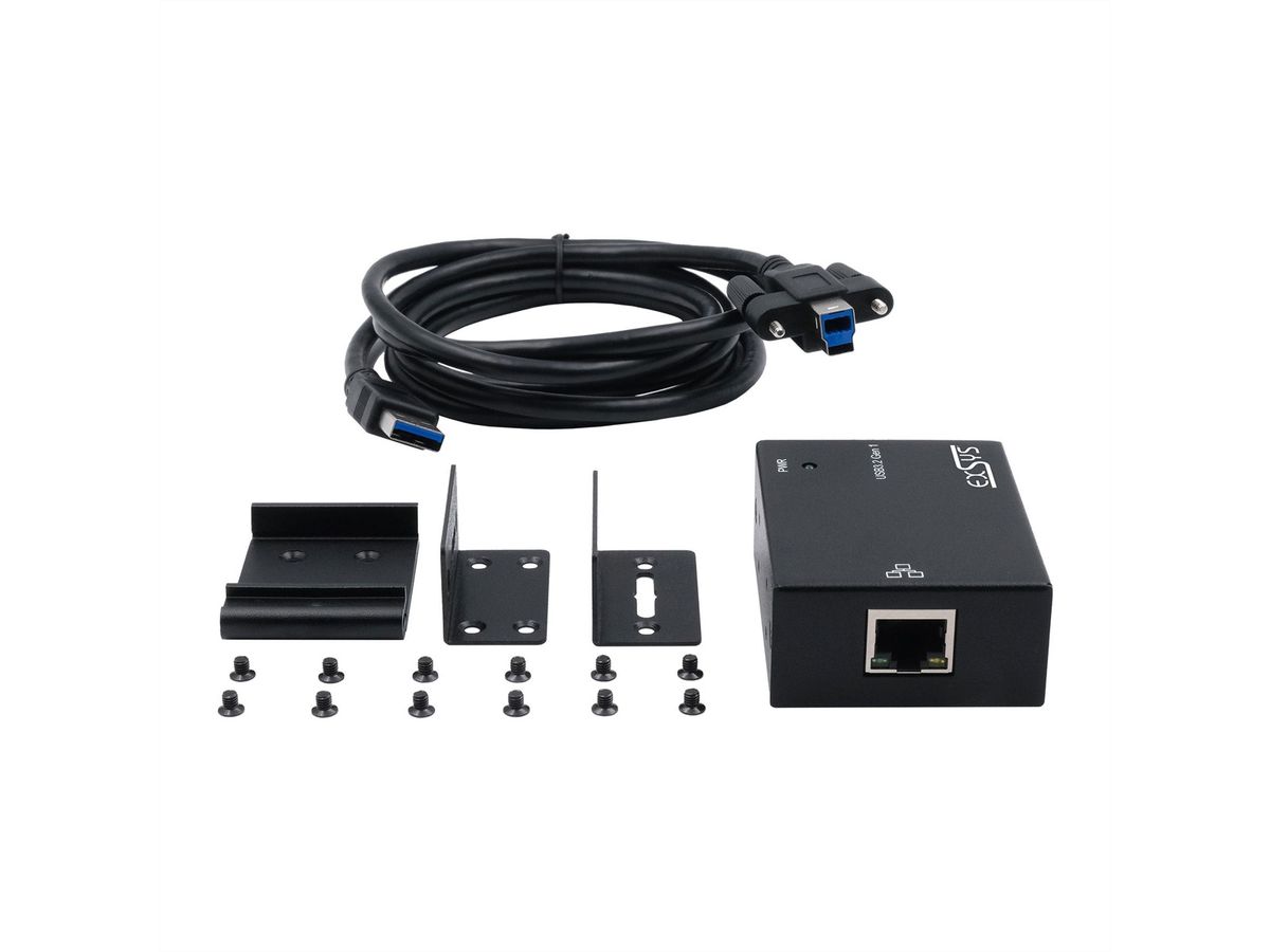 EXSYS  EX-13021HMV USB 3.2 zu Ethernet 1Gigabit B-Anschlüß