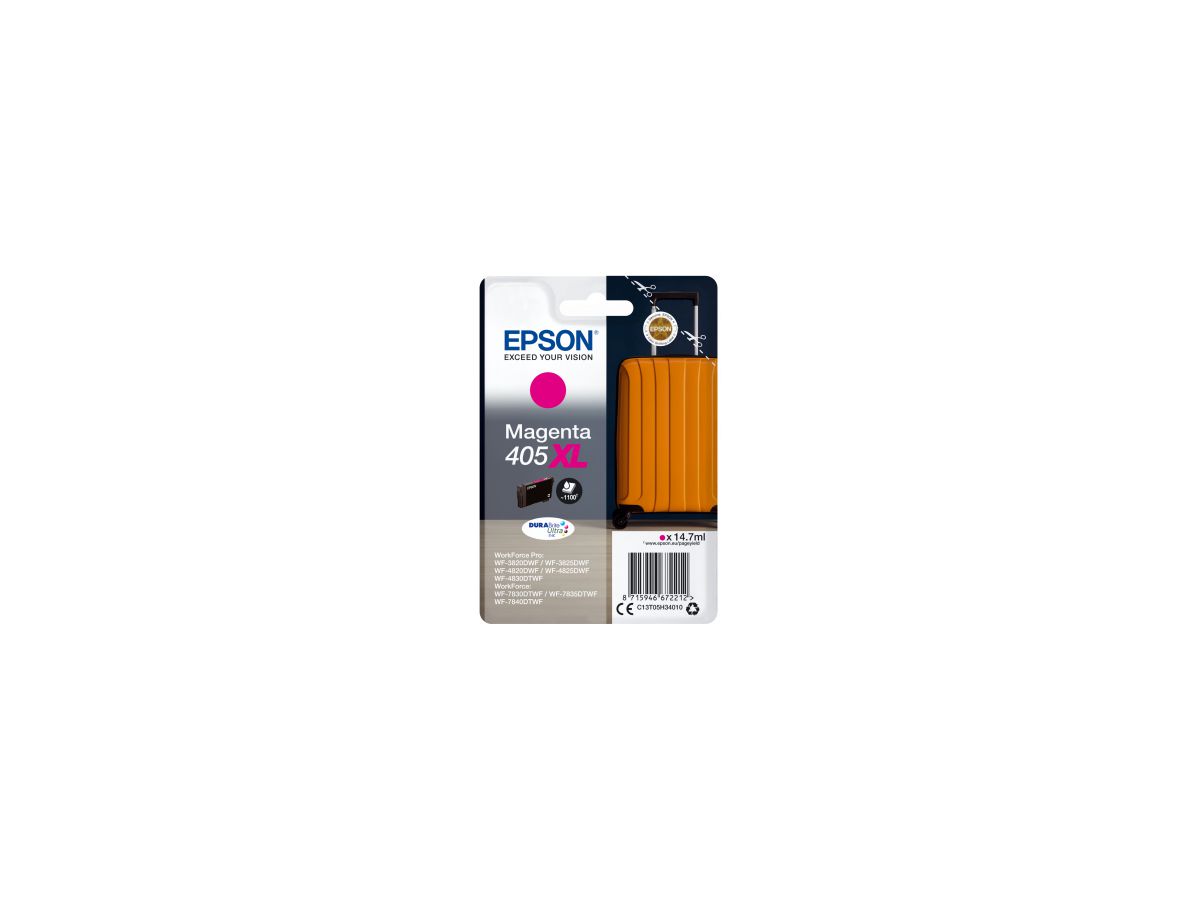 Epson 405XL DURABrite Ultra Ink Origineel Magenta 1 stuk(s)