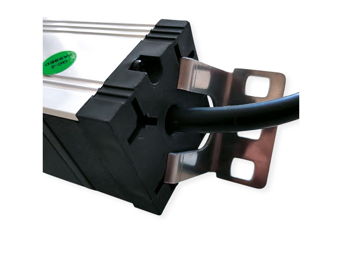 VALUE 19" PDU for Cabinets, 7x, 4000W, CEE 7/7 German Type Plug, 3 m
