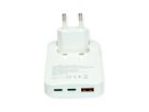 ROLINE USB Charger, schlank, mit klappbarem Euro-Stecker, 65W