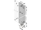 SCHROFF AMC Module met trekgreep, MTCA.4, dubbele grote, roestvrij staal