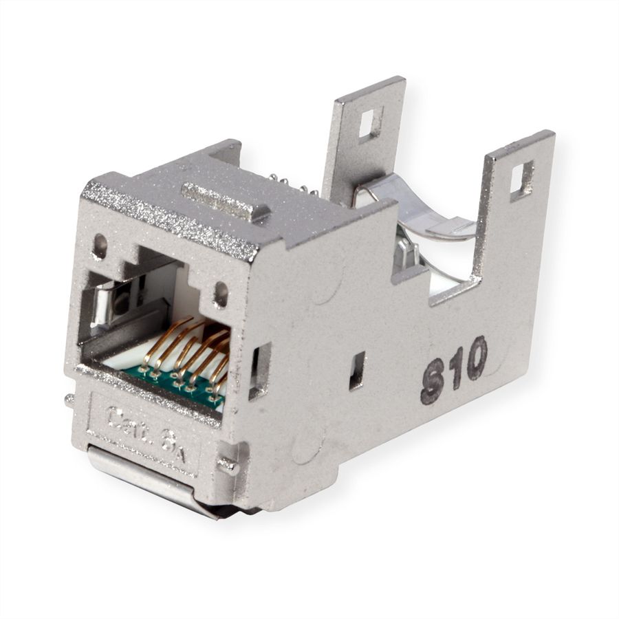 METZ CONNECT E-DAT Module Cat.6A (Class EA), Kabelmontage zonder gereedschap