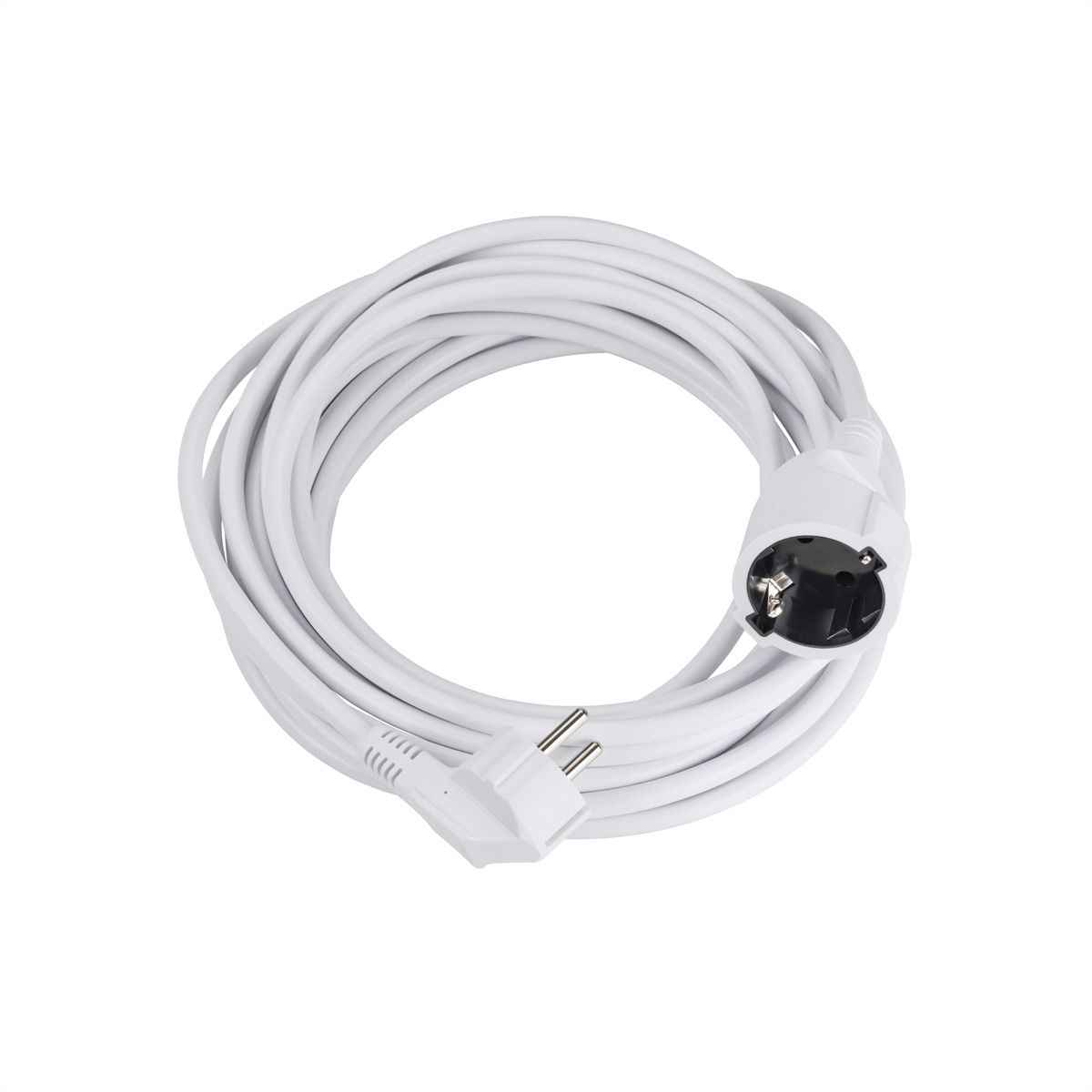 BACHMANN Extension cable, Earthing contact 230V 10m white