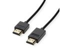 ROLINE HDMI Ultra HD Cable + Ethernet, active, M/M, black, 2 m