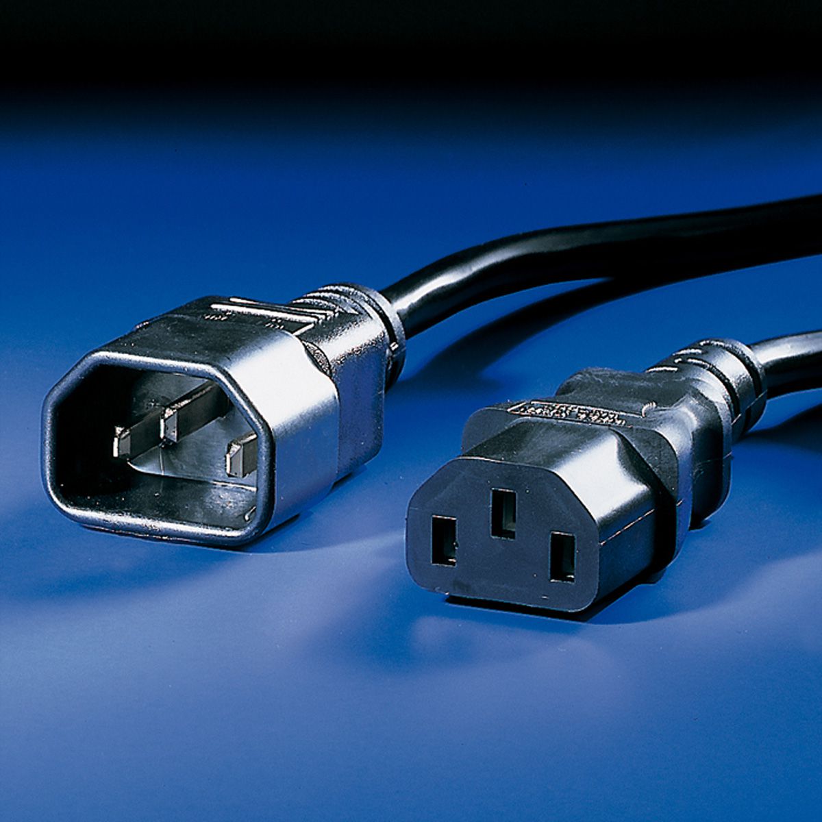 ROLINE Monitor Power Cable, IEC 320 C14 - C13, black, 1.8 m