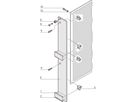 SCHROFF Plug-In Unit Kit With Trapezoid Handle, Unshielded, Grey, 6 U, 10 HP