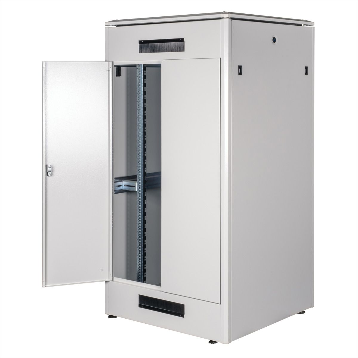 ROLINE 19-inch netwerkkast Pro 32 U, 800x800 BxD Glazen deur grijs