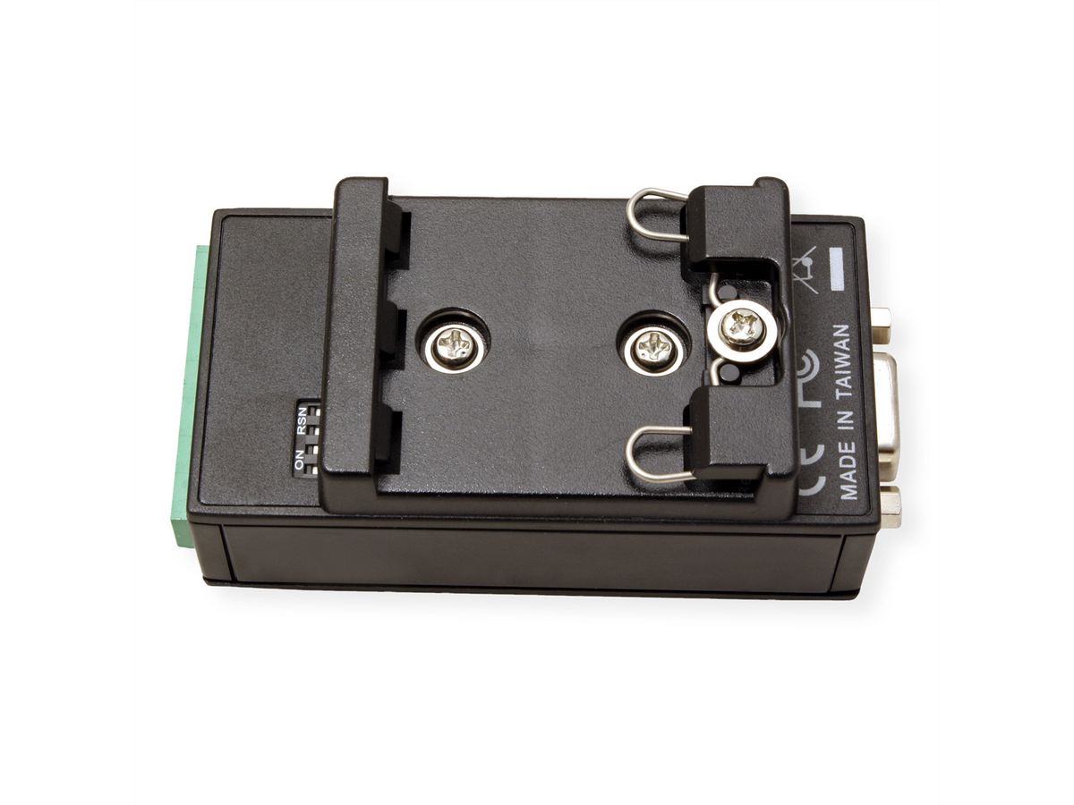 ROLINE RS232 naar RS422/485 converter voor DIN Rail montage