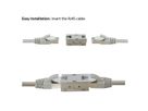 ROLINE RJ45 koppelstuk, afgeschermd, Cat.6A (Class EA), metalen behuizing