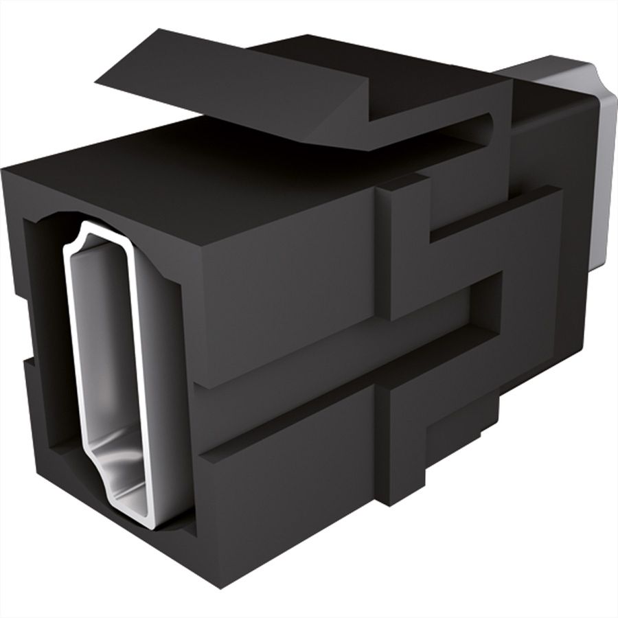 BACHMANN Keystone 4K HDMI UHD koppeling female/female zwart