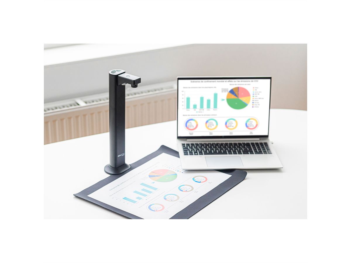 IRIScan Desk 7 Business A3 Dokumentenscanner, Mobiler Desktop-Kamerascanner