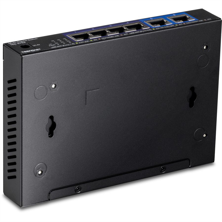 TRENDnet TEG-S762 6-poorts 10G switch, zwart