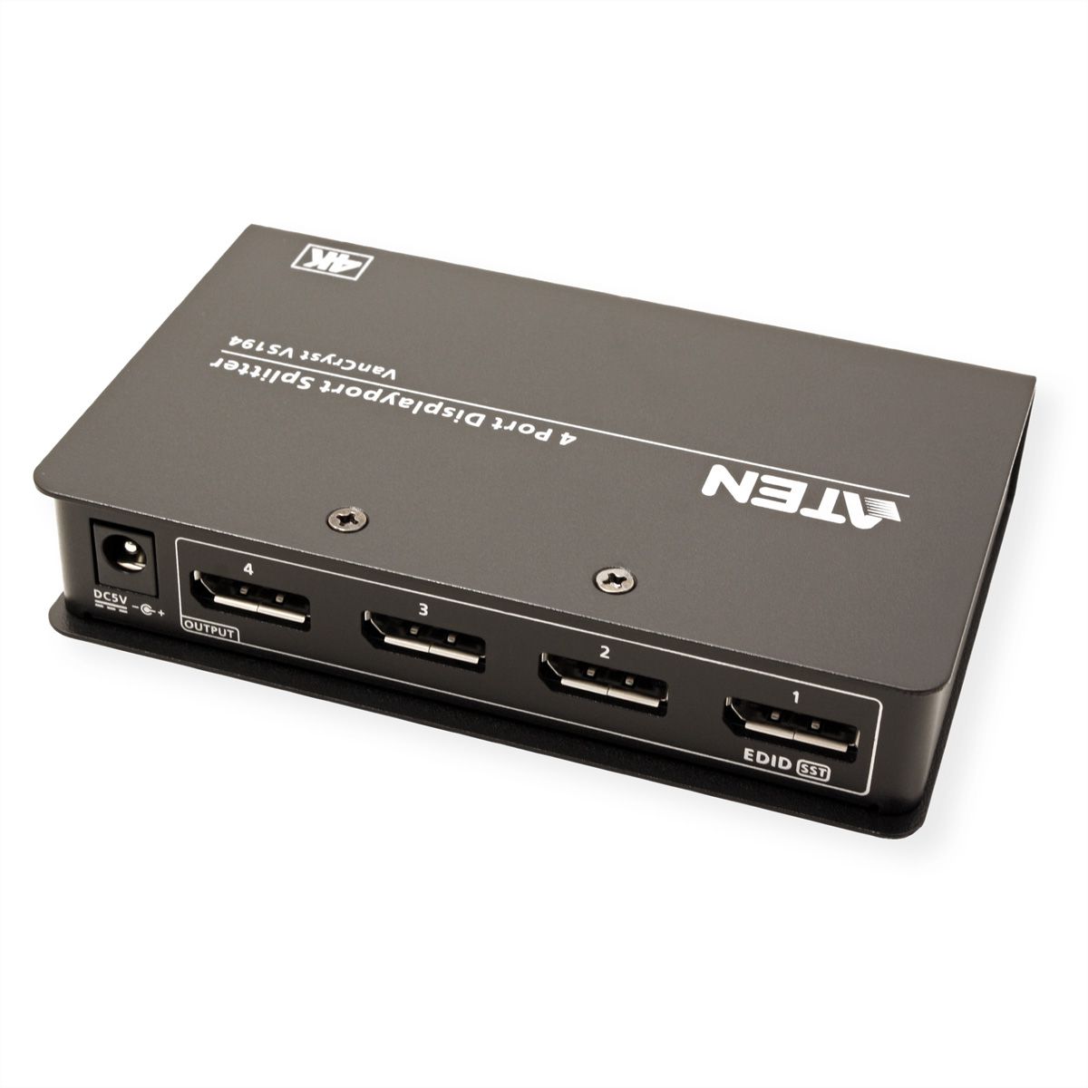 ATEN VS194 4-Poorts 4K DisplayPort Splitter