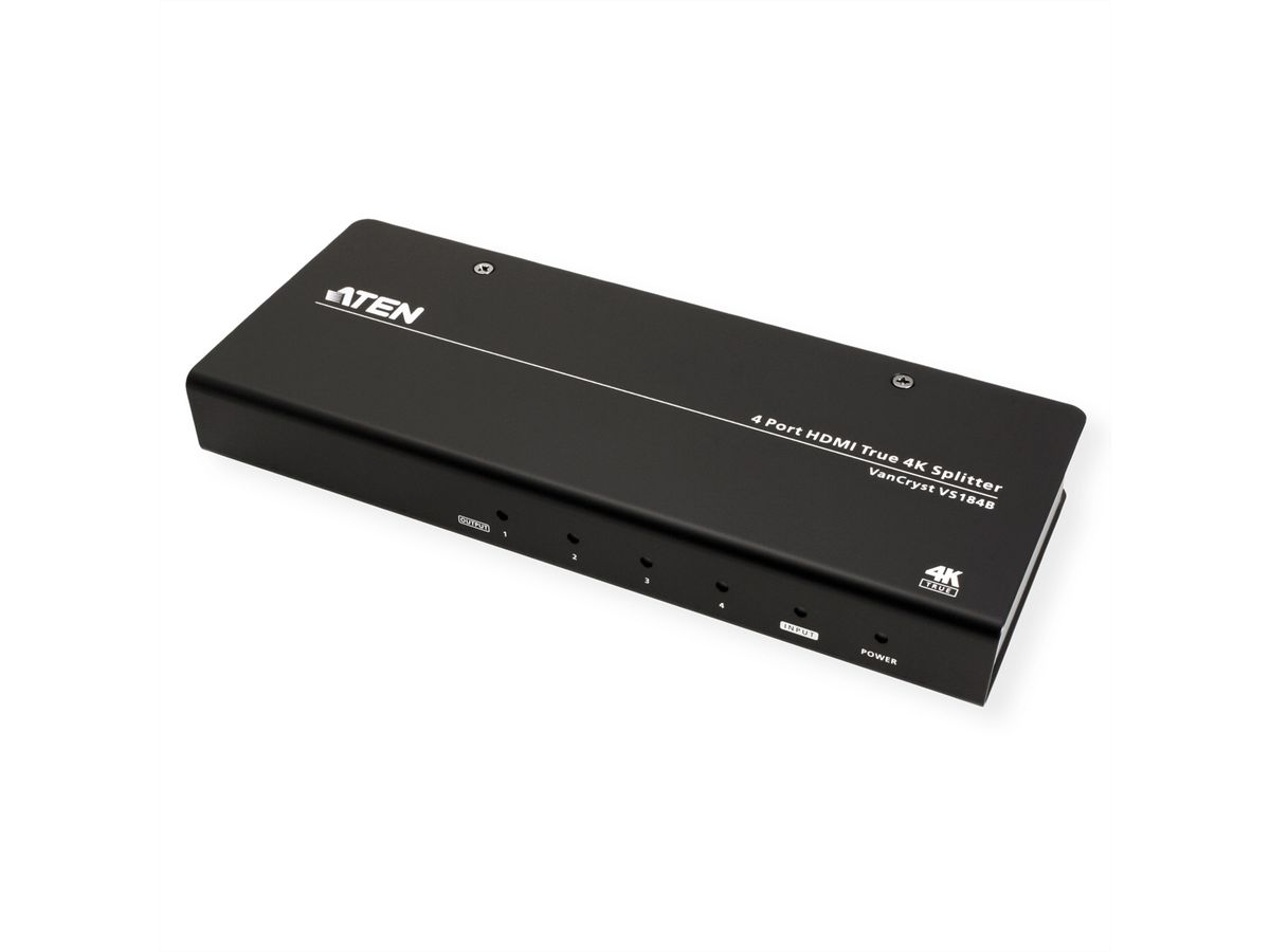 ATEN VS184B 4-Poorts HDMI Splitter True 4K/2K