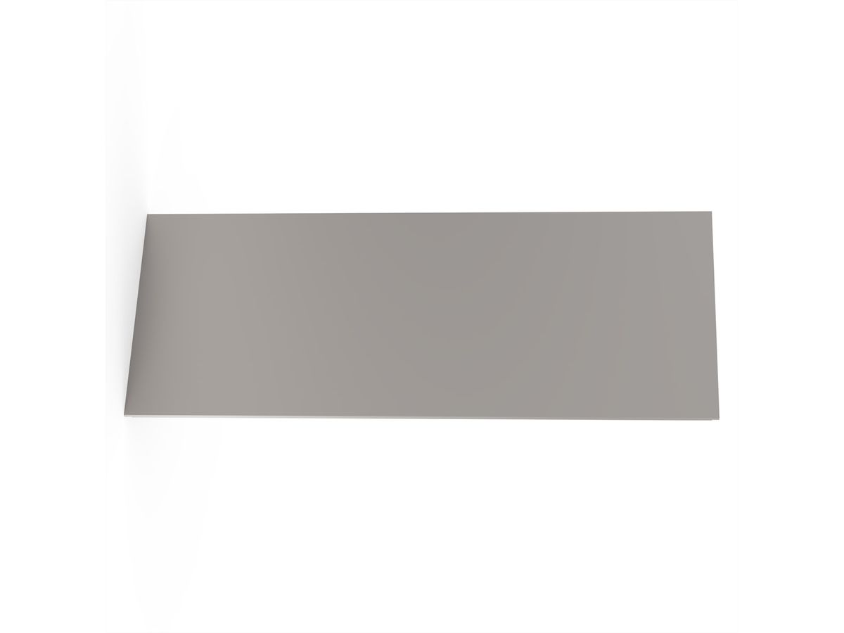 SCHROFF Front Panel, Full Width, Slotted, Unshielded for RatiopacPRO 2 U, AIR 3 U, 42 HP, 2.5 mm, Al, Front Anodized, Rear Conductive