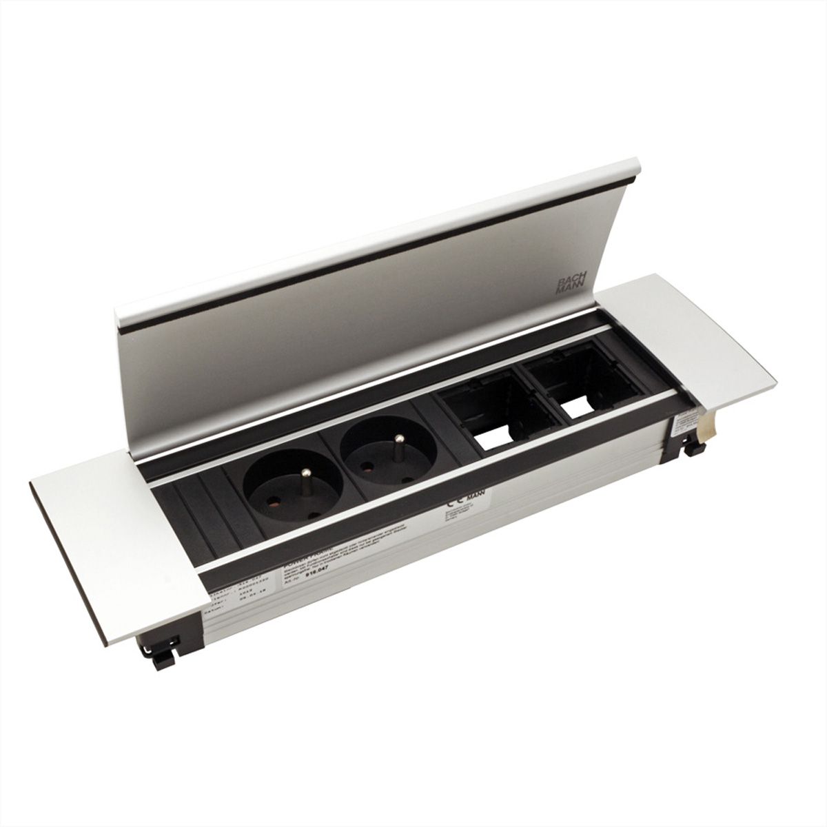 BACHMANN POWER FRAME COVER Medium 4-fold, silver