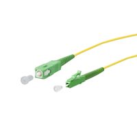 METZ CONNECT OpDAT glasvezelkabel, SC-S APC/LC-S APC OS2, 3 m
