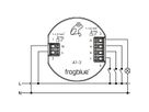 frogblue frogAct1-3, 1-kanaals actuator (1x 400W) met 3 ingangen