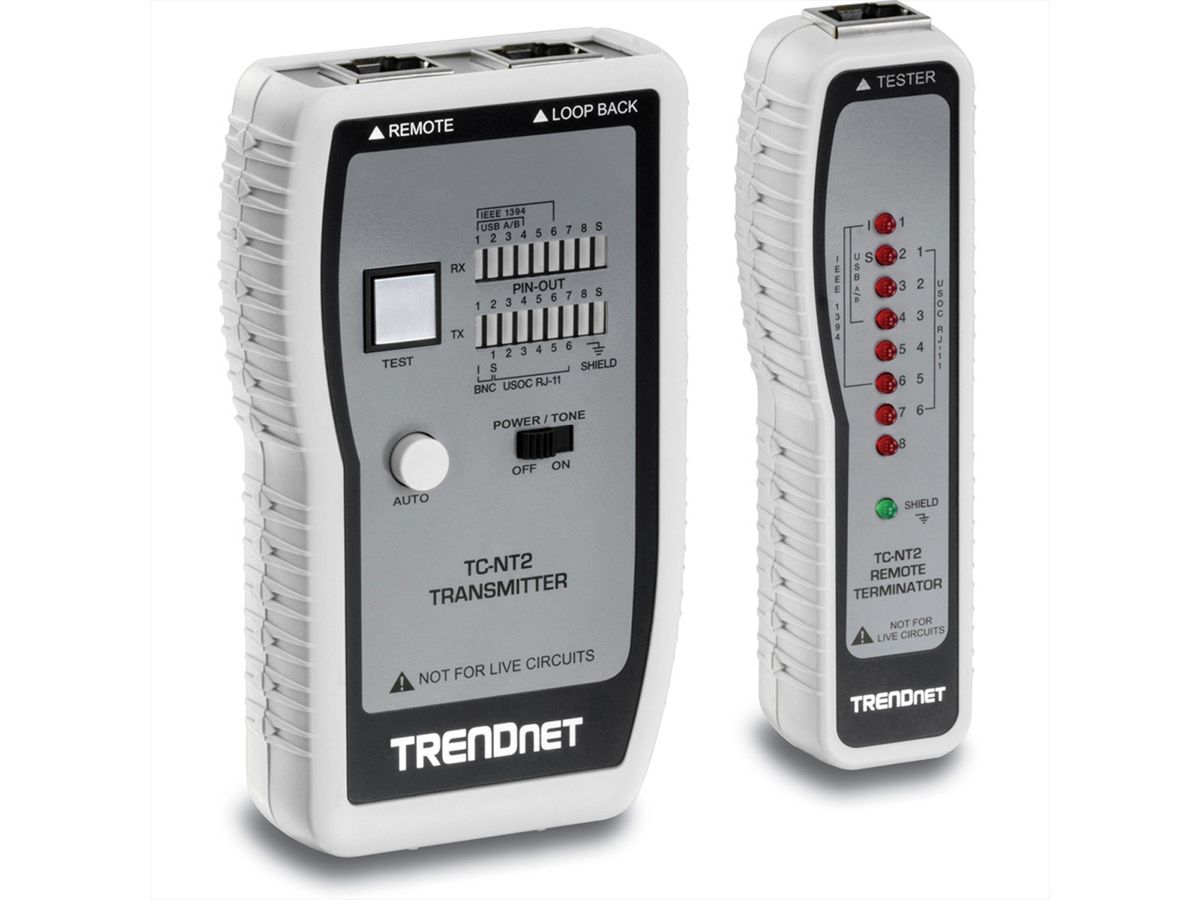TRENDnet TC-NT2 Netwerk Kabel Tester
